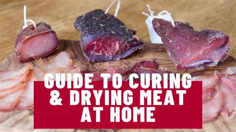 drying meat at home.